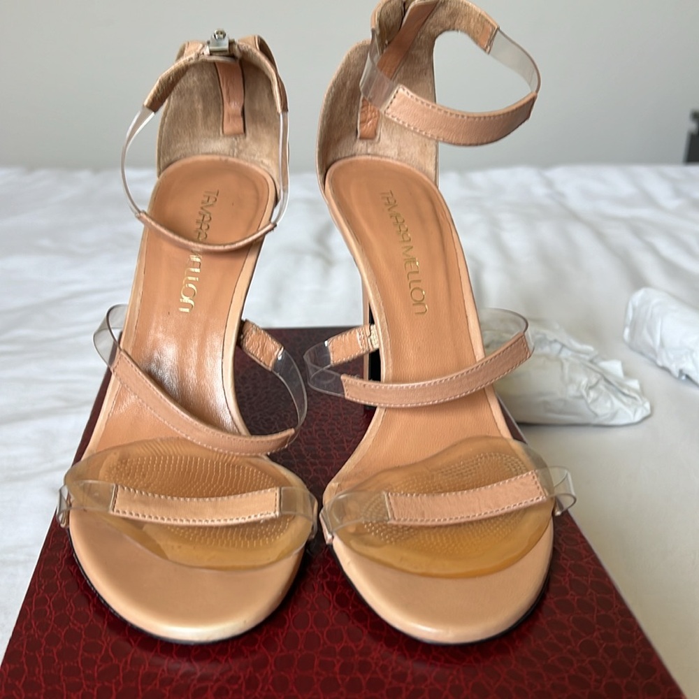 Tamara Mellon Frontline Pumps in Camel Size 36.5 - Picture 5 of 8